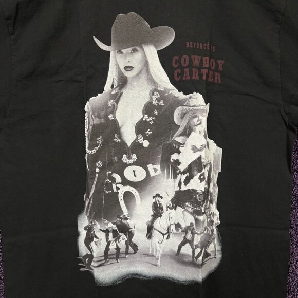 Beyonce Cowboy Carter Rodeo Chitlin Circuit Tour T-Shirt Size Extra Large - Picture 2 of 5